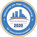 Doris Lehmann Immobilienservice hat das PMA® Fachtraining für Immobilienmakler 2020 absolviert